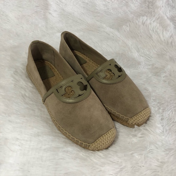 Tory Burch Shoes - Tory Burch Sidney Espadrilles Fumo Size 8 New